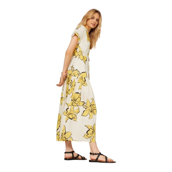 Slate & Willow Floral Maxi Dress Sz XL - Picture 3 of 6